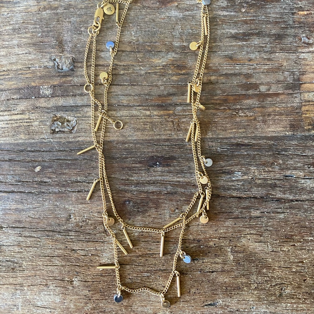 Madewell sticks and stones Necklace
